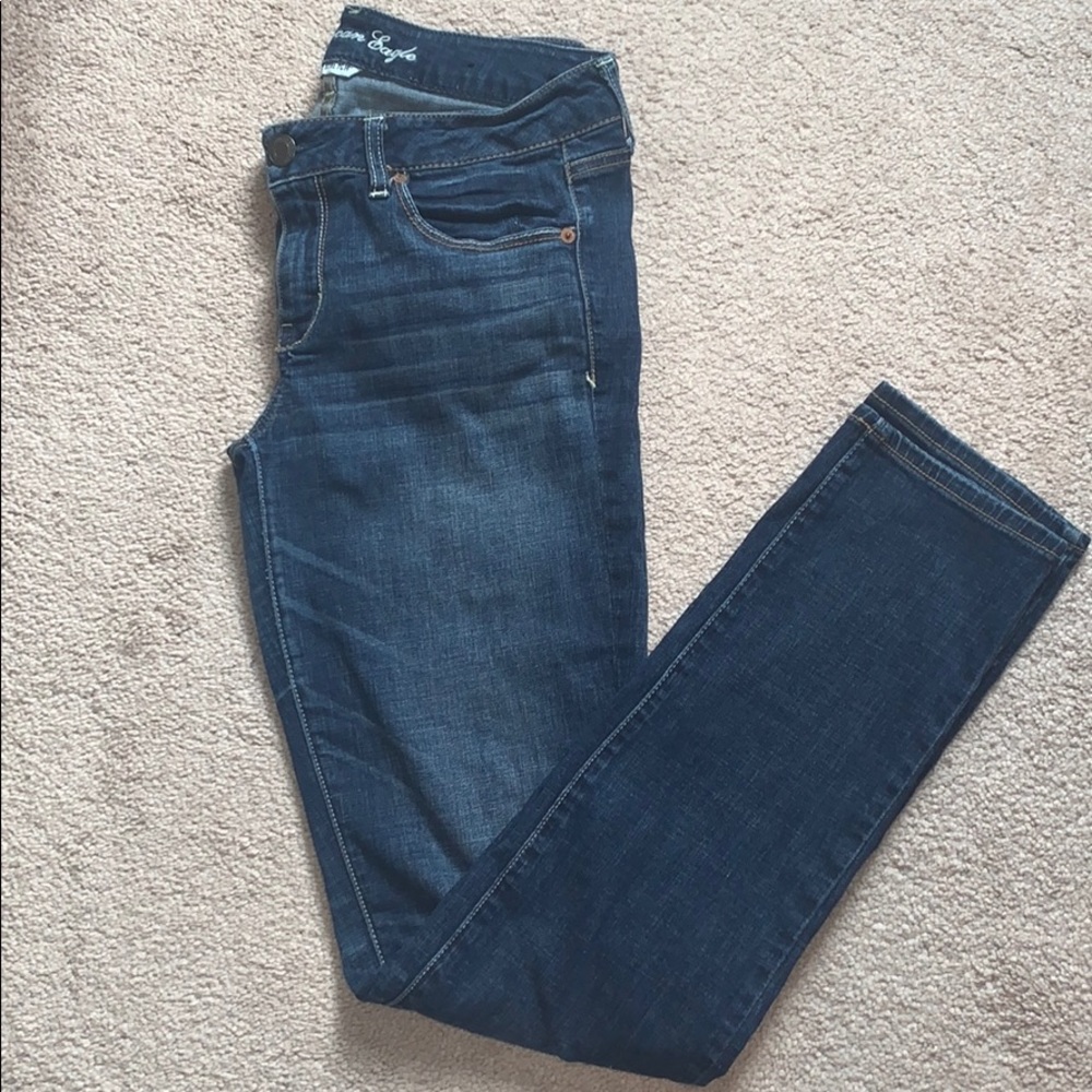 American Eagle 10 LONG Skinny Jeans